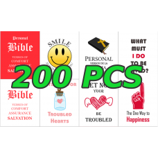 200 Pcs Mini Bible Assortment
